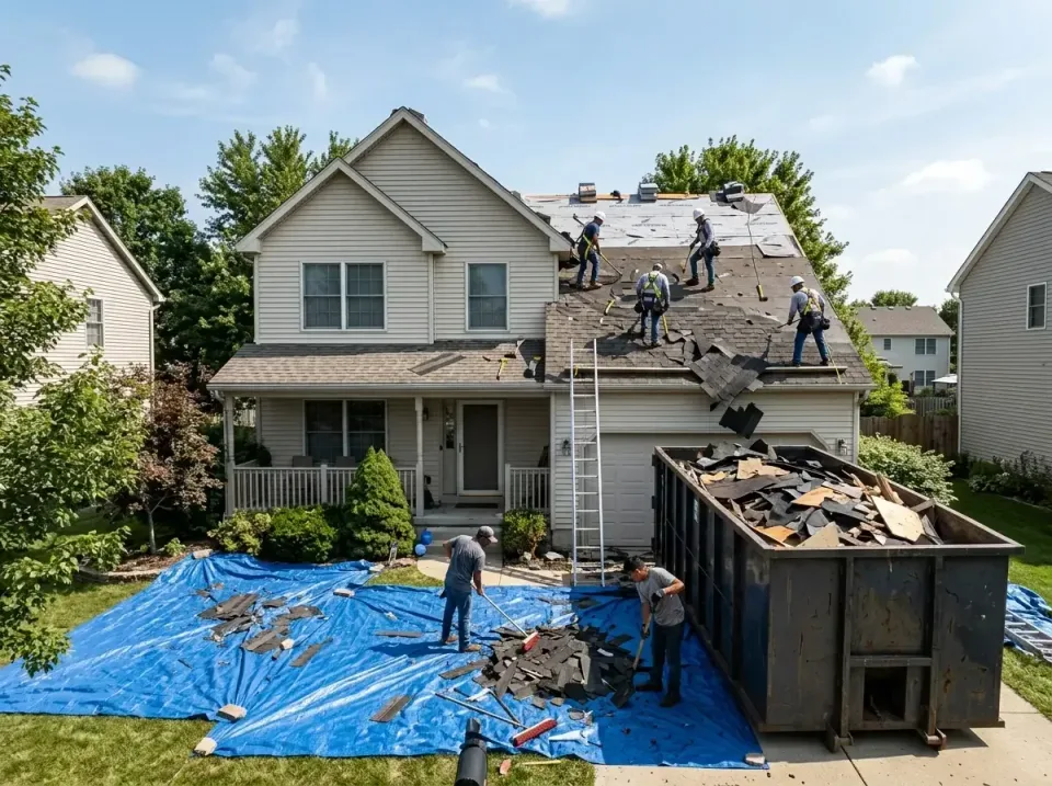 roof-replacement-debris-remova-004 — frequently asked questions, Cheapest Dumpster Rentals in Elgin, SC